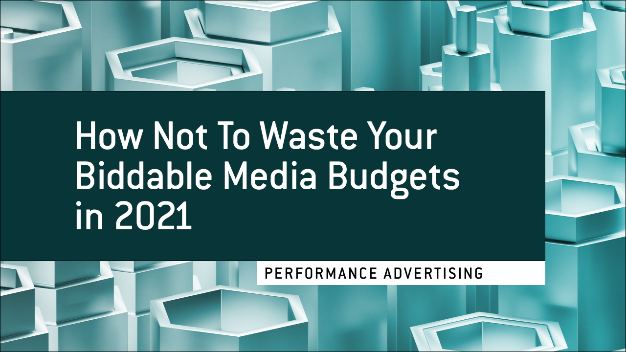 Tips for optimizing your media budgets in 2021